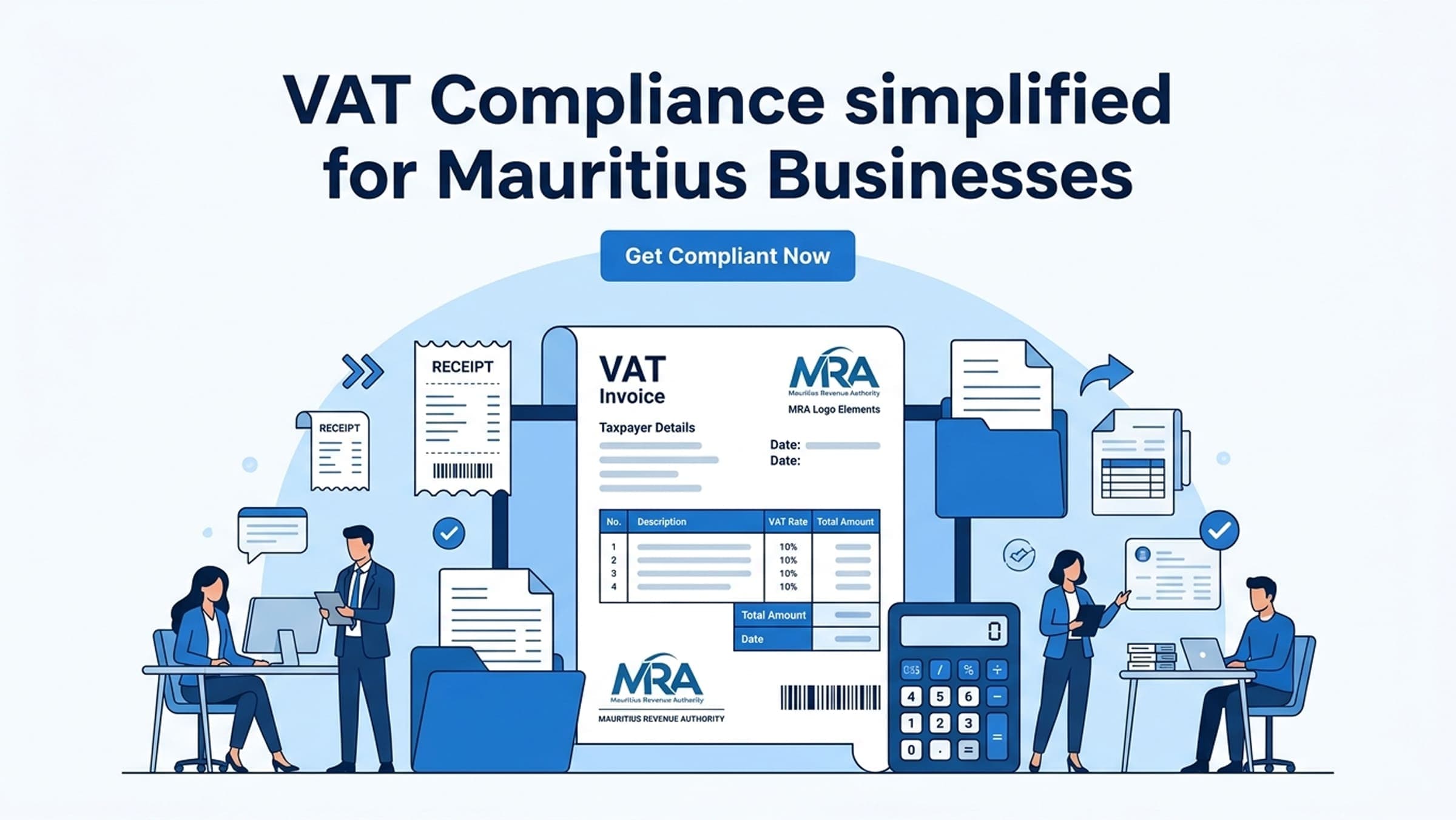 How to create a compliant VAT invoice in Mauritius (required fields + template)