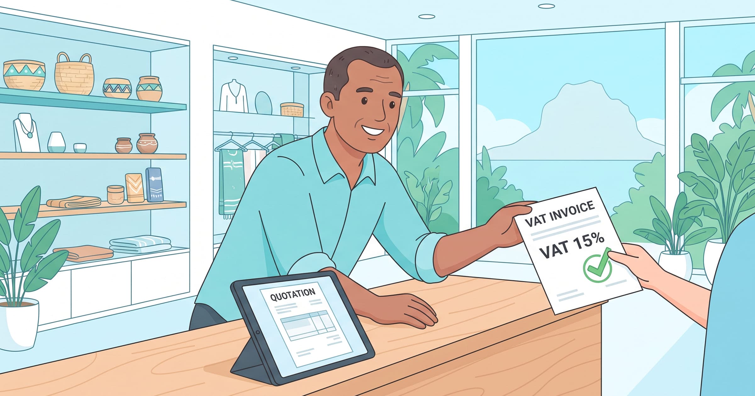 Quotes in Mauritius: from quote to VAT invoice