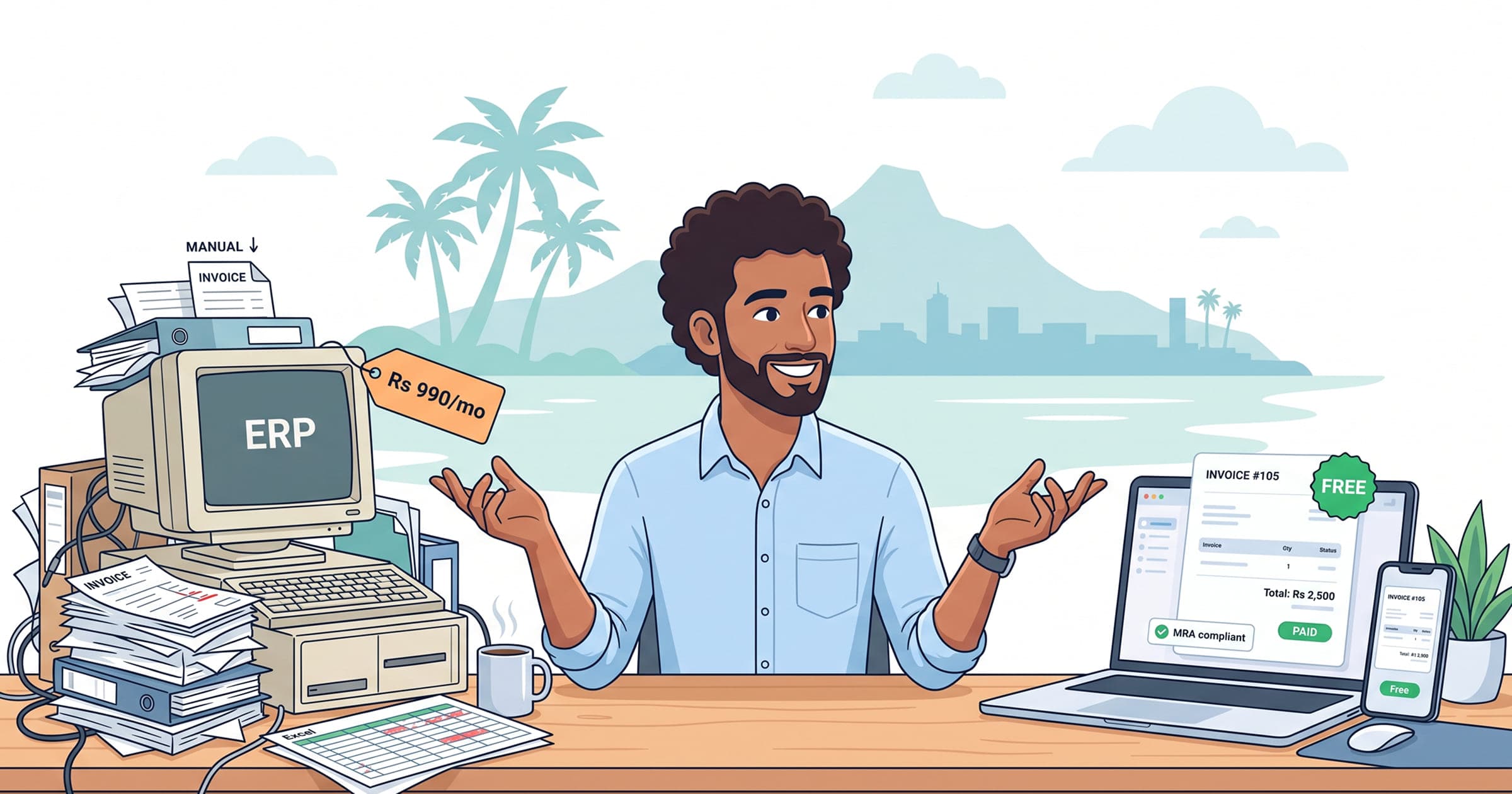 VAT invoice software in Mauritius